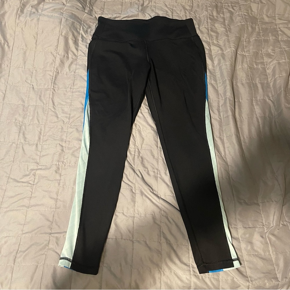 leggings black blue Livi active lane bryant athletic athleisure well loved